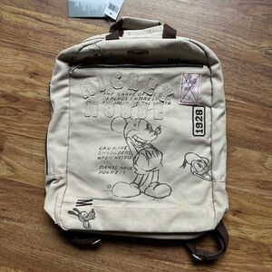 Vintage-Inspired Mickey Mouse Backpack – Brand New with Tag!